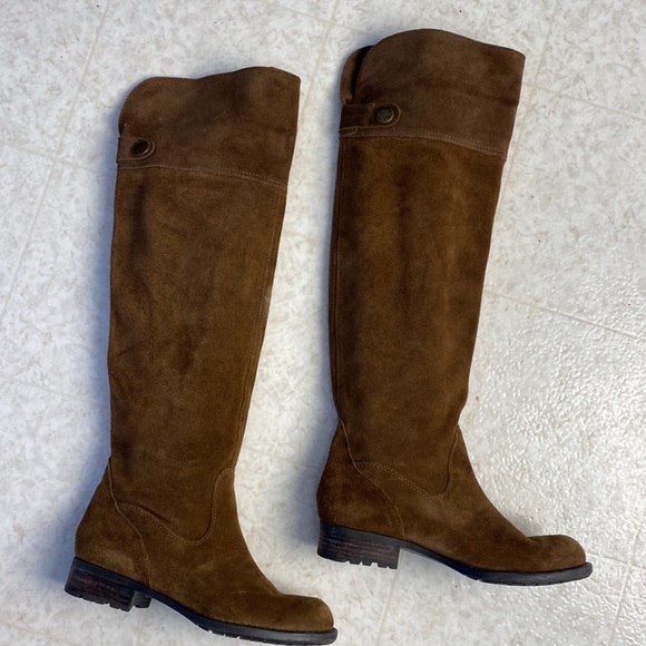 Franco Sarto leather over the knee boots lightly worn - Picture 5 of 5